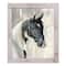 Watercolor Horse 20" x 24" Western White Framed Print